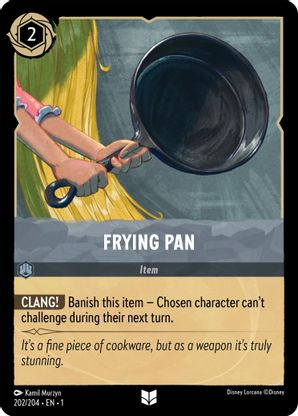 Lorcana - Frying Pan - 202/204 - Uncommon - The First Chapter