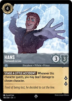 Lorcana - Hans (Thirteenth in Line) - 180/204 - Super Rare - The First Chapter