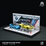 MoreArt - Automobile Repair Workshop Diorama "BMW"