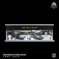 MoreArt - John Player Special Maintenance Workshop Scene Diorama w/ Led Lighting