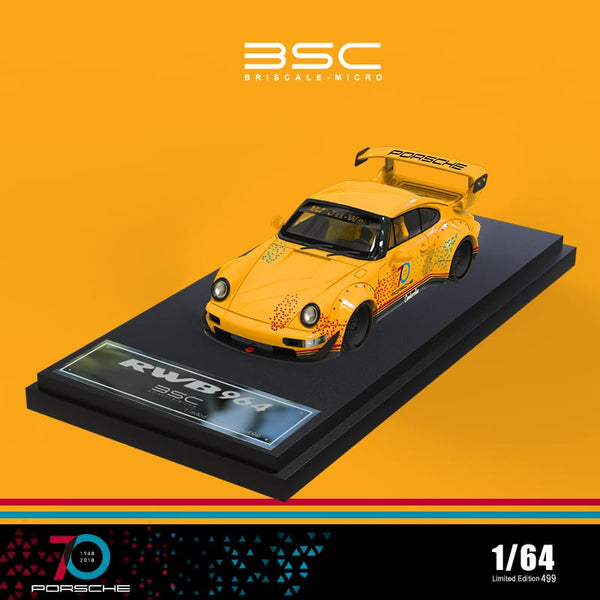 BriScale Micro - Porsche 911 (964) RWB "70th Anniversary" *Pre-Order*