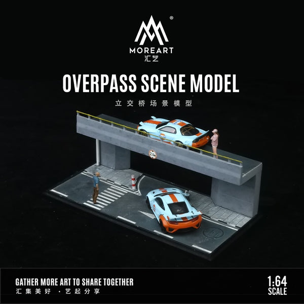 MoreArt - Overpass Scene Model w/ Led Lighting *Pre-Order*