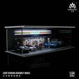 MoreArt - 7-Eleven Parking Lot Scene Diorama w/ Led Lighting *Pre-Order*