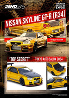 INNO64 - Nissan Skyline GT-R (R34) "Top Secret" *Malaysia Diecast Expo 2024 Exclusive* - *Pre-Order*