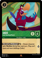 Lorcana - Iago (Loud-Mouthed Parrot) - 80/204 - Rare - The First Chapter