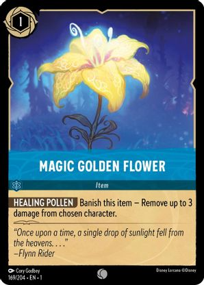 Lorcana - Magic Golden Flower - 169/204 - Common - The First Chapter