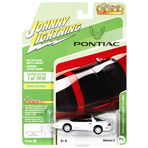 Johnny Lightning - 1996 Pontiac Firebird T/A WS6 - 2021 Classic Gold Series