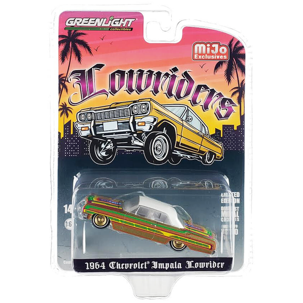 Greenlight - 1964 Chevrolet Impala Lowrider - Gold - 2024 Lowriders Series *Chase*