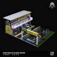 MoreArt - DTM Light Version Track Three-Dimensional Cube Scene Diorama w/ Led Lighting