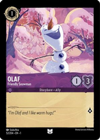 Lorcana - Olaf (Friendly Snowman) - 52/204 - Uncommon - The First Chapter