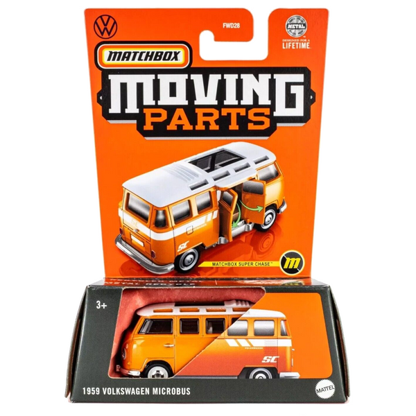 Matchbox - 1959 Volkswagen Microbus - 2024 Moving Parts Series *Super Chase*