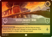 Lorcana - Seven Dwarfs' Mine (Secure Fortress) - 204/204 - Uncommon (Foil) - Shimmering Skies