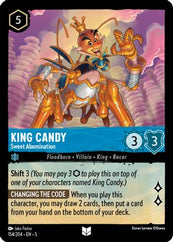 Lorcana - King Candy (Sweet Abomination) - 154/204 - Uncommon - Shimmering Skies