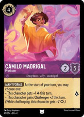 Lorcana - Camilo Madrigal (Prankster) - 40/204 - Uncommon - Ursula's Return