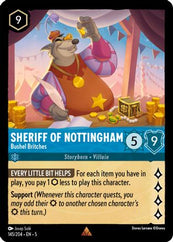 Lorcana - Sheriff of Nottingham (Bushel Britches) - 145/204 - Rare - Shimmering Skies