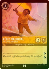 Lorcana - Felix Madrigal (Fun-Loving Family Man) - 9/204 - Uncommon (Foil) - Ursula's Return