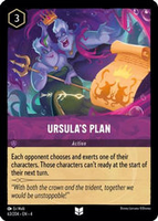 Lorcana - Ursula's Plan - 63/204 - Uncommon - Ursula's Return