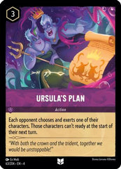 Lorcana - Ursula's Plan - 63/204 - Uncommon - Ursula's Return