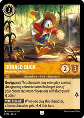 Lorcana - Donald Duck (Musketeer Soldier) - 8/204 - Uncommon - Ursula's Return