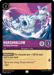 Lorcana - Marshmallow (Terrifying Snowman) - 51/204 - Uncommon - Ursula's Return