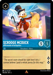 Lorcana - Scrooge McDuck (Afficionado of Antiquities) - 140/204 - Rare - Shimmering Skies