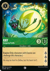 Lorcana - Ray (Easygoing Firefly) - 92/204 - Common - Rise of the Floodborn