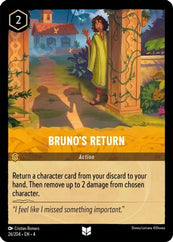 Lorcana - Bruno's Return - 26/204 - Uncommon - Ursula's Return