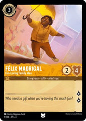 Lorcana - Felix Madrigal (Fun-Loving Family Man) - 9/204 - Uncommon - Ursula's Return