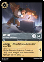 Lorcana - Kronk (Unlicensed Investigator) - 178/204 - Common - Shimmering Skies