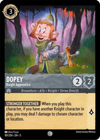 Lorcana - Dopey (Knight Apprentice) - 181/204 - Common - Shimmering Skies