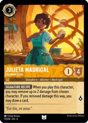 Lorcana - Julieta Madrigal (Excellent Cook) - 13/204 - Uncommon - Ursula's Return