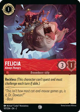 Lorcana - Felicia (Always Hungry) - 107/204 - Common - Rise of the Floodborn