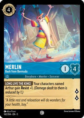 Lorcana - Merlin (Back from Bermuda) - 142/204 - Common - Shimmering Skies