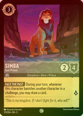 Lorcana - Simba (Lost Prince) - 173/204 - Common (Foil) - Shimmering Skies