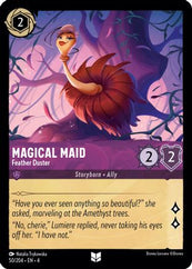 Lorcana - Magical Maid (Feather Duster) - 50/204 - Uncommon - Ursula's Return