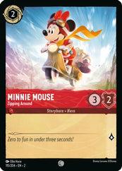 Lorcana - Minnie Mouse (Zipping Around) - 115/204 - Common - Rise of the Floodborn