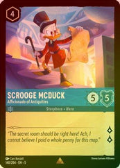 Lorcana - Scrooge McDuck (Afficionado of Antiquities) - 140/204 - Rare (Foil) - Shimmering Skies