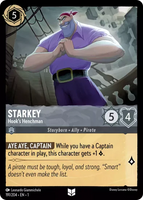 Lorcana - Starkey (Hook's Henchman) - 191/204 - Uncommon - The First Chapter