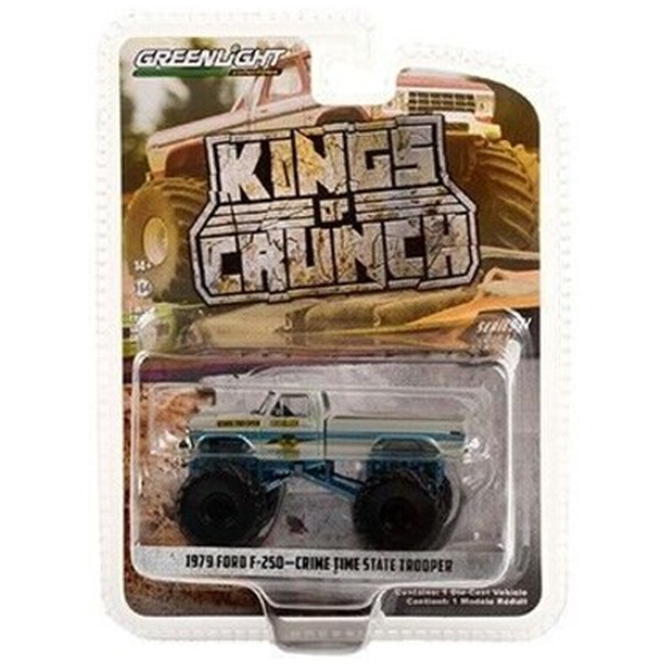 Greenlight - 1979 Ford F-250 "Crime Time State Trooper" - 2023 Kings of Crunch Series