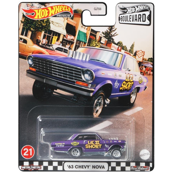 Hot Wheels - '63 Chevy Nova - 2021 Hot Wheels Boulevard Series