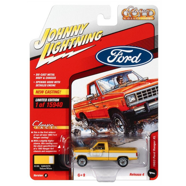 Johnny Lightning - 1983 Ford Ranger XL - 2021 Classic Gold Series