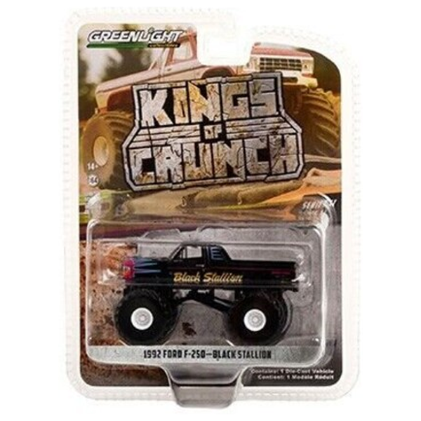 Greenlight - 1992 Ford F-250 "Black Stallion" - 2023 Kings of Crunch Series