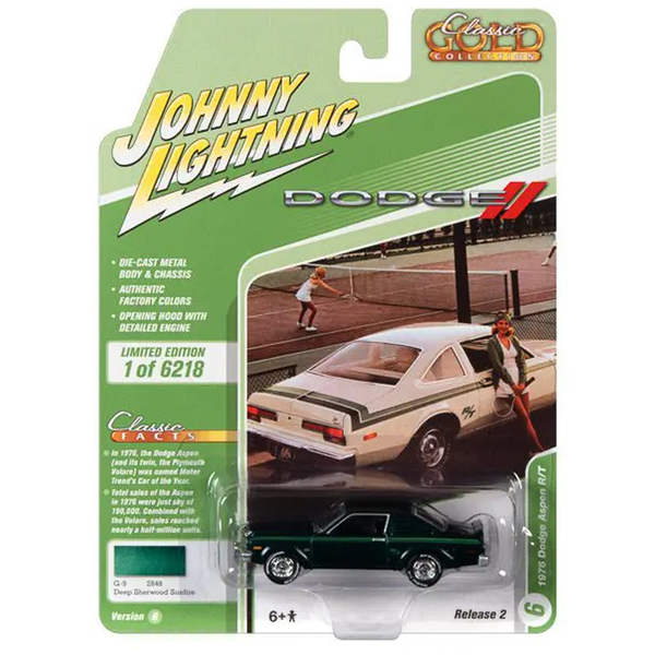 Johnny Lightning - 1976 Dodge Aspen R/T - 2021 Classic Gold Series