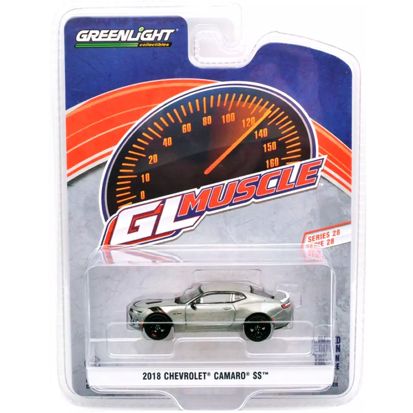 Greenlight - 2018 Chevrolet Camaro SS - 2024 GL Muscle Series *Raw Chase*