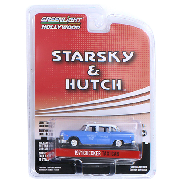 Greenlight - 1971 Checker Taxi Cab - 2022 Starsky & Hutch Series