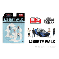 American Diorama - Liberty Walk Team Figure Set *Pre-Order*