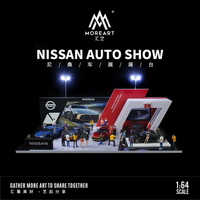 MoreArt - Nissan Auto Show Diorama w/ Led Lighting