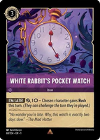 Lorcana - White Rabbit's Pocket Watch - 68/204 - Rare - The First Chapter