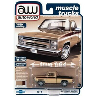 Auto World - 1985 Chevy Silverado 10 Fleetside - 2021 Muscle Trucks Series