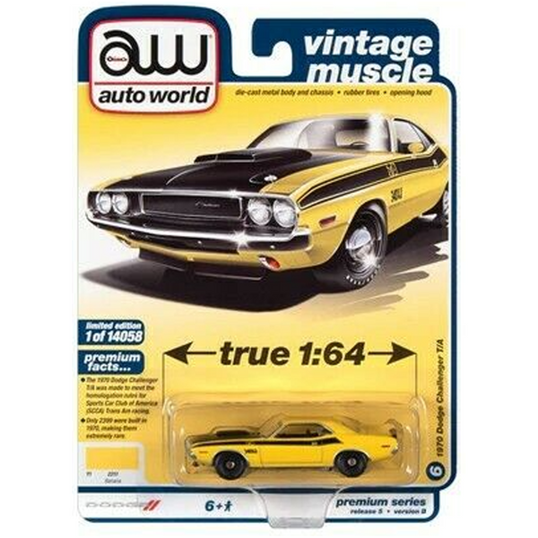 Auto World - 1970 Dodge Challenger T/A - 2021 Vintage Muscle Series